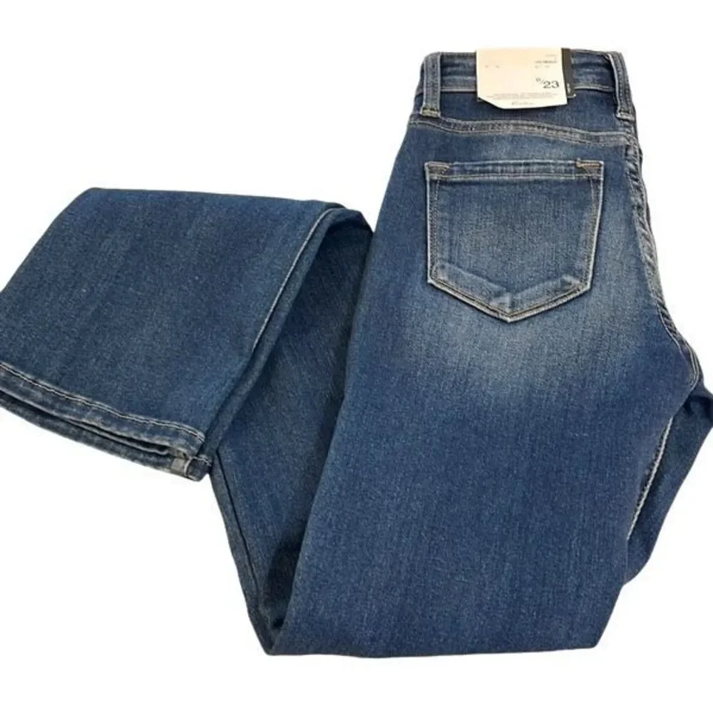 KanCan High Rise Bootcut Denim Jeans Medium Wash Size 23/0‎ NWT